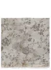 Uma Wang Scarf With Floral Pattern