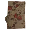 Uma Wang Floral Lightweight Patterned Rectangular Soft Scarf In Green