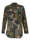 Uma Wang Tab Top In Dark Green