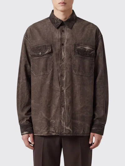 Uma Wang Shirt Men Color Brown