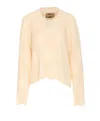 Uma Wang Shirt With Polka Dot Pattern In Beige