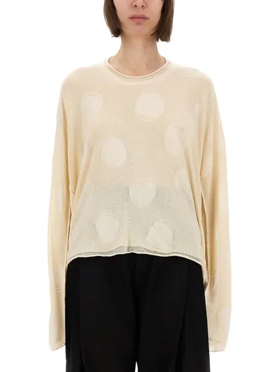 UMA WANG SHIRT WITH POLKA DOT PATTERN