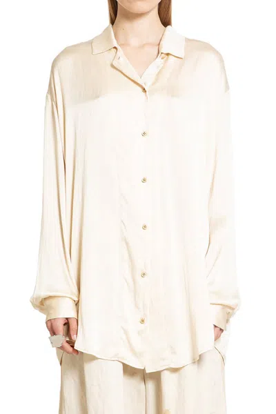 Uma Wang Shirts In Beige