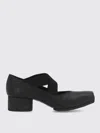 Uma Wang Carbon Fiber Ballerina Shoes With Textured Sole In Black