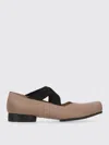 Uma Wang Ballet Lace-up Shoes Squared Toe In Neutral