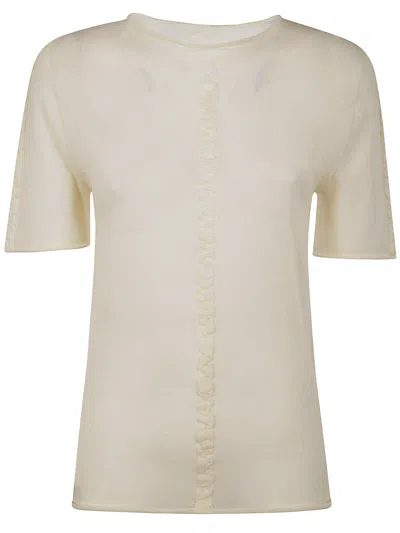 Uma Wang Short Short Sleeves Shirt In Neutral