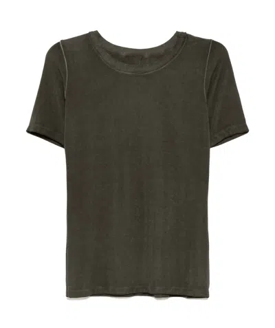 Uma Wang Short-sleeved T-shirt In Black