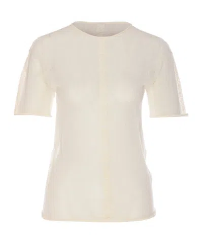 Uma Wang Short-sleeved T-shirt In White