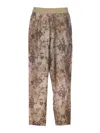 Uma Wang White And Grey Palmer Pants In Brown