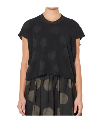 Uma Wang Short-sleeved Top In Black