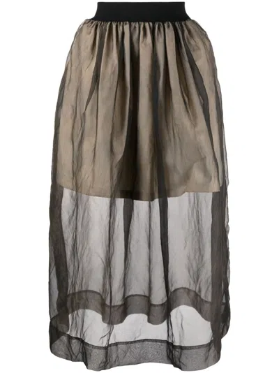 UMA WANG UMA WANG SILK SKIRT