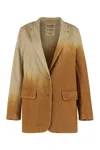 Uma Wang Single-breasted Blazer Jane In Neutral