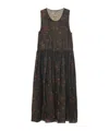 Uma Wang Ardal Dress Woman Tobacco In Black