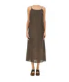 Uma Wang Sleeveless Dress In Brown