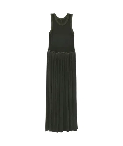Uma Wang Sleeveless Dress In Green