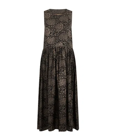 Uma Wang Sleeveless Dress In Orange