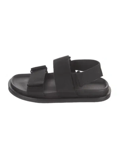 Pre-owned Uma Wang Slingback Sandals W/ Tags In Black