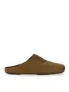 Uma Wang Square-toe Leather Mules In Green