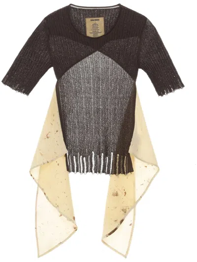 Uma Wang Slv Top In Brown