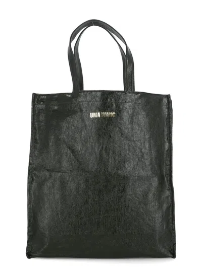 Uma Wang Small Canv Shoppinh Bag In Brown