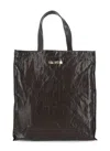Uma Wang Small Canv Shoppinh Bag In Brown