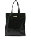 Uma Wang Kleiner Shopper Aus Canvas In Grün