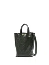 Uma Wang Small Case Tote Bag In Green
