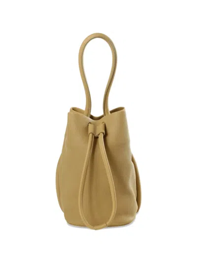 Uma Wang Small Drawstring-fastening Bucket Bag In Pink