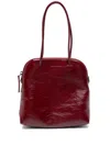 Uma Wang Small Glossy Leather Tote Bag In Red