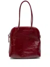 Uma Wang Small Glossy Leather Tote Bag In Red