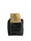 Uma Wang Small Leather Shoulder Bag In Black
