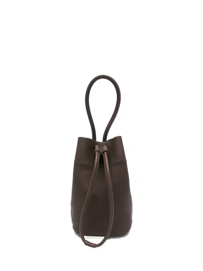 Uma Wang Small Sac Bucket Bag In Brown