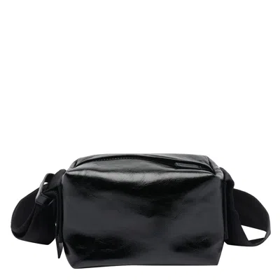 Uma Wang Small Shoulder Bag In Black