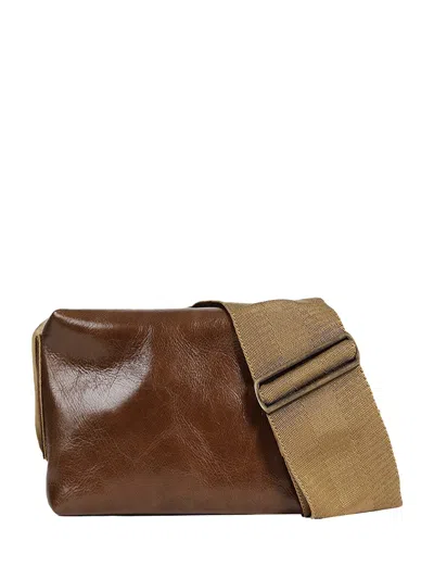Uma Wang Small Shoulder Bag Dark Olive