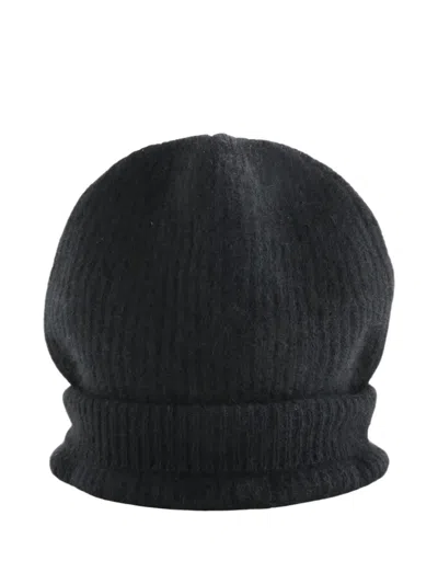 Uma Wang Soft Beanie Hat In Black