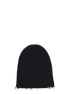 Uma Wang Soft Hat Beanie In Black