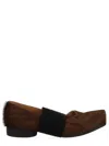 Uma Wang Square Toe Ballerina In Brown