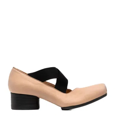 Uma Wang Square Toe Ballet Flats In Brown