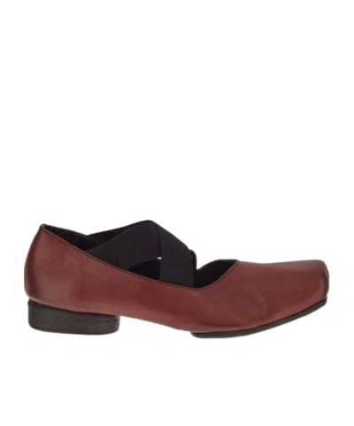 Uma Wang Square-toe Ballet Flats In Red