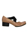Uma Wang Leather Ballerina In Brown