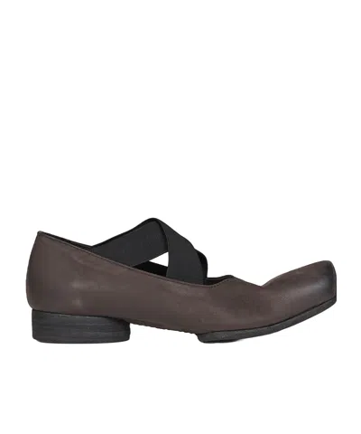 Uma Wang Square-toe Ballet Flats In Black