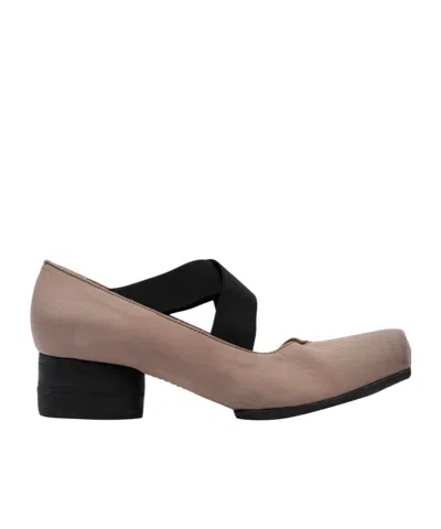 Uma Wang Square-toed Ballet Shoes In Brown