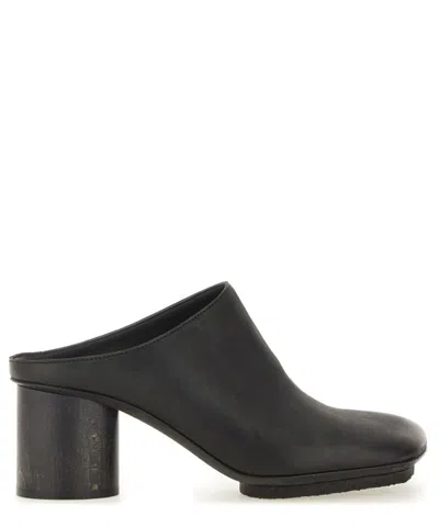 Uma Wang Stone Heeled Mules