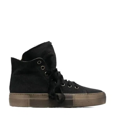 Uma Wang Strapped Casual Sports Shoes In Black