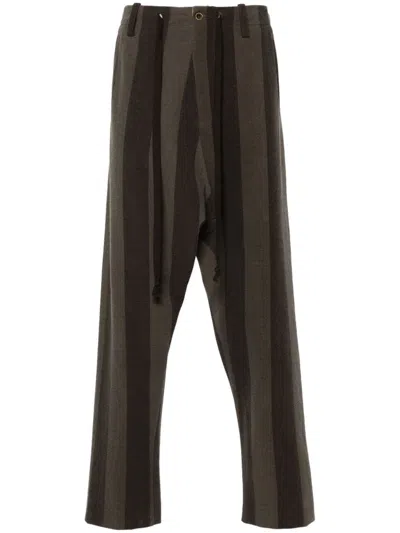 UMA WANG STRIPED TROUSERS