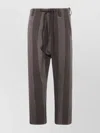 Uma Wang Striped Trousers Featuring Pockets In Green