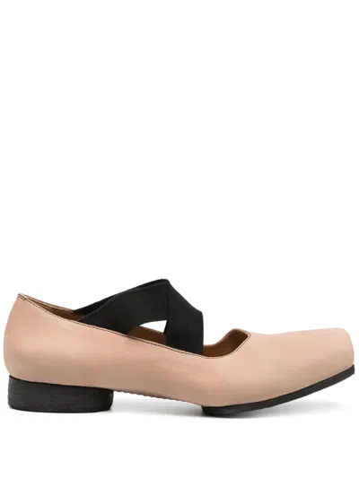 UMA WANG SUEDE BALLERINA SHOES
