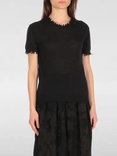UMA WANG SWEATER UMA WANG WOMAN COLOR BLACK,H30860002