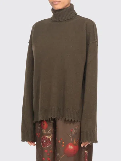 Uma Wang Sweater  Woman Color Green In Brown