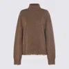 Uma Wang Brown Cashmere Knitwear In Brown